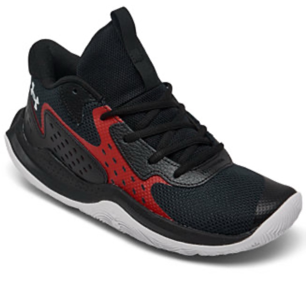 New Under Armour Unisex Jet 23 Basketball Shoes Black/Red 3026634-005